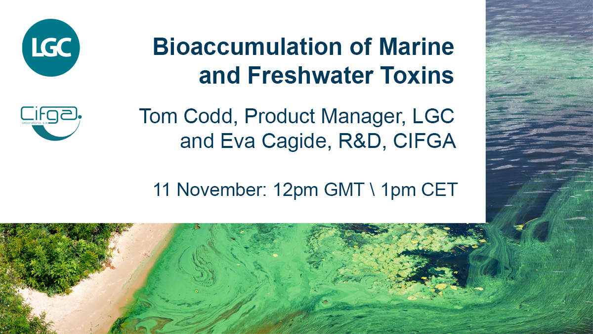 Webinar: Bioaccumulation of Marine and Freshwater Toxins - CIFGA